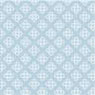 Dollhouse Miniature 1/2In Scale Wallpaper: Celtic, Blue
